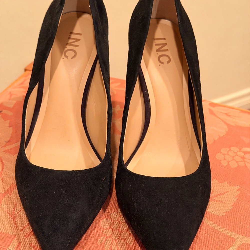 INC International Concepts Women's Elegant Black Heels